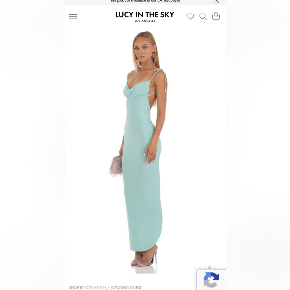 Lucy in the dress blue formal dress